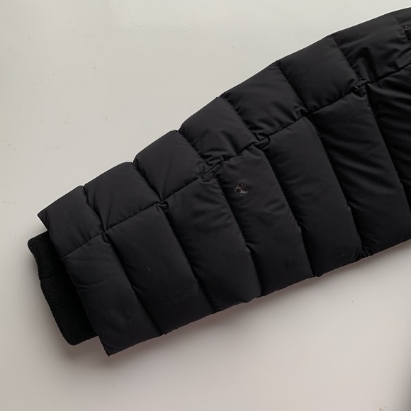 Mackage Ribbed Black Hooded Jacket - Picture 10 of 16